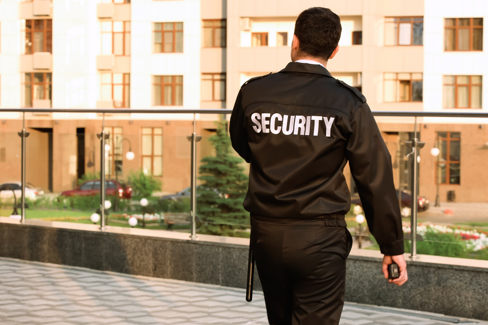 Image of the security gaurd, Unarmed Security guard, American Assured Security Inc.